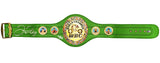 FLOYD MAYWEATHER JR. AUTOGRAPHED LIME WBC BOXING BELT TBE BECKETT 221646
