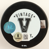 Bob Sauve Signed Sabres Hockey Puck (Beckett) Buffalo Goalie 1977 - 1985