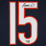 Rome Odunze Autographed Chicago Bears Navy Nike Vapor Limited Jersey Fanatics