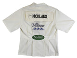 Jack Nicklaus Authentic 2x Signed The Tradition Caddy Bib Shirt BAS #AE64004