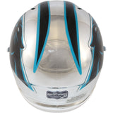 Steve Smith Autographed/Signed Carolina Panthers Mini Helmet Chrome Radtke 53142