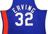 ABA NETS JULIUS DR. J ERVING AUTOGRAPHED AUTHENTIC M&N 1973 JERSEY XXL BECKETT