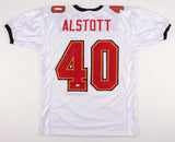 Mike Alstott Signed Tampa Bay Buccaneers Jersey (JSA COA) Bucs 6xPro Bowl Fullbk