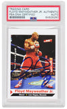 Floyd Mayweather Jr Signed 2012 Sports Illustrated Card #152 -(PSA Encapsulated)