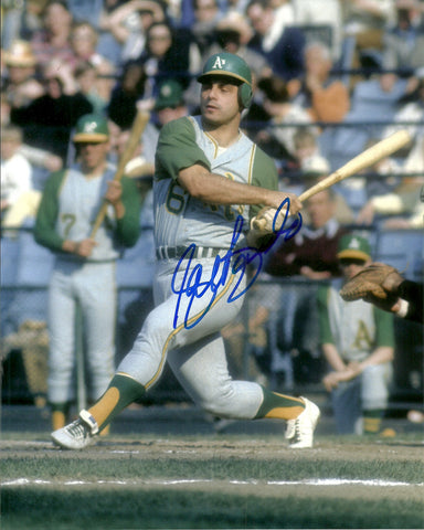 Athletics SAL BANDO Signed 8x10 Photo #1 AUTO - 3 x WS Champ - "Captain"