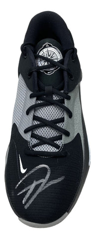 Giannis Antetokounmpo Bucks Signed Left Nike Zoom Freak 4 Shoe BAS W233281