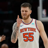 Isaiah Hartenstein Signed New York Knicks Jersey (PSA) 2017 2nd Round Draft Pick