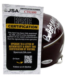 Bobby Mitchell Signed/Inscribed Illinois Mini Football Helmet JSA 213124