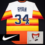 Nolan Ryan Signed Houston Astros Nike Cooperstown Collection Jersey Tri-Star COA