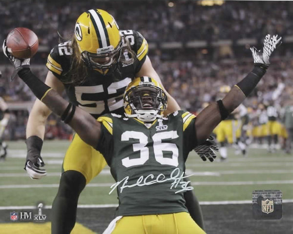 Packers SB XLV Champ NICK COLLINS Signed 8x10 Photo #1 AUTO