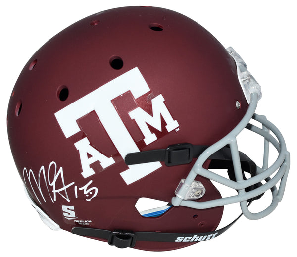 MYLES GARRETT AUTOGRAPHED TEXAS A&M AGGIES FULL SIZE HELMET BECKETT