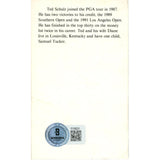 Ted Schulz Autographed/Signed PGA Card Booklet Beckett 59214
