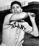 Charley Trippi Signed Atlanta Crackers Minor League Baseball 1947 Jersey JSA COA
