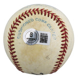 Athletics Mike Gallego Authentic Signed Bobby Brown OAL Baseball BAS #BU64185