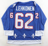 Artturi Lehkonen Signed Colorado Avalanche /Nordiques Throwback Jersey (Beckett)