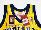 Jalen Rose Signed Indiana Pacers Mitchell & Ness Throwback Jersey (Fanatics)