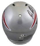 Patriots Rob Gronkowski Signed Full Size Speed Proline Helmet BAS Witnessed