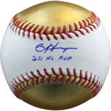 Bryce Harper Autographed Philadelphia Phillies OML Baseball MVP Fanatics 54470