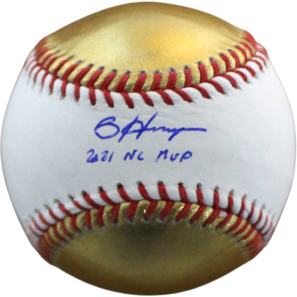 Bryce Harper Autographed Philadelphia Phillies OML Baseball MVP Fanatics 54470