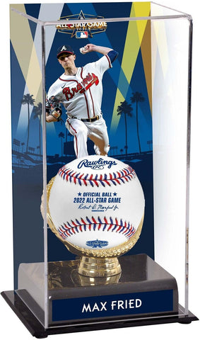 Max Fried Atlanta Braves 2022 MLB All-Star Game Gold Glove Display