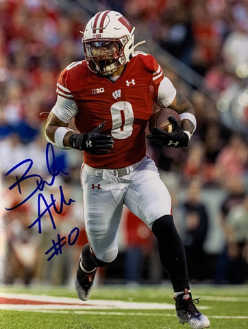Badgers Running Back BRAELON ALLEN Signed Wisconsin 16x20 photo #5 AUTO - JSA
