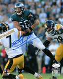 Jordan Hicks Philadelphia Eagles 58 Autographed 8x10 Color Photo JSA 136738