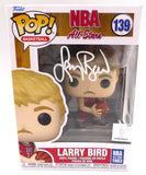 Larry Bird Autographed Funko POP Vinyl Figurine Boston Celtics JSA #WA938625