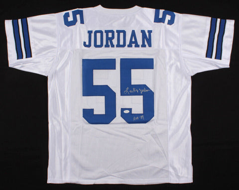 Lee Roy Jordan Signed Dallas Cowboys Jersey Inscribed "ROH 89" (JSA Hologram)
