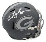 Carson Beck Signed Georgia Bulldogs Speed Full Size Slate NCAA Helmet