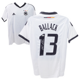 Michael Ballack Signed Germany Soccer Jersey #13 with Beckett Witness