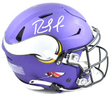 Randy Moss Autographed Vikings F/S Speed Flex Helmet - Beckett W Hologram