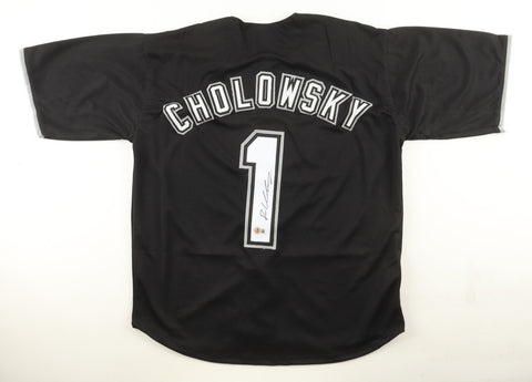 Roch Cholowsky Signed Chicago White Sox Jersey (Beckett) 2026 #1 Overall Pck/ SS