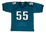 Brandon Graham Philadelphia Signed Green Football Stat Jersey BAS