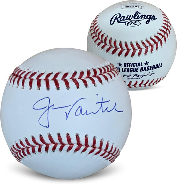 Jason Varitek Autographed MLB Signed Baseball JSA COA + UV Display Case