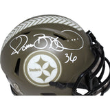 Jerome Bettis Autographed Pittsburgh Steelers 22 Salute Mini Helmet BAS 42218