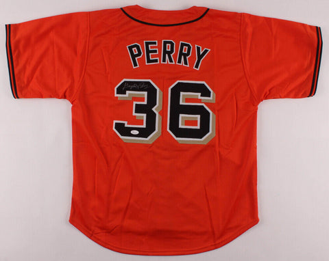 Gaylord Perry Signed Giants Jersey (JSA) San Francisco Starter (1962-1971) HOF