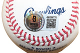 Domingo German Autographed New York Yankees OML Baseball PG Beckett WIT 55362