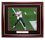 Tom Brady Autographed 16x20 Photo Tampa Bay Buccaneers Framed Fanatics 200800