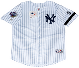 WADE BOGGS SIGNED NEW YORK YANKEES 1996 WORLD SERIES #12 MAJESTIC JERSEY BECKETT