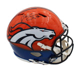 Champ Bailey Signed Denver Broncos Speed Authentic Custom Fade NFL Helmet