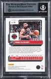 Raptors Fred VanVleet Signed 2022 Donruss Optic Prm Box Set #10 Card BAS Slabbed