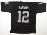 Rich Gannon Signed Oakland Raiders Black Jersey (JSA COA) 2002 NFL MVP / Q.B.