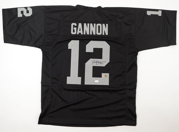 Rich Gannon Signed Oakland Raiders Black Jersey (JSA COA) 2002 NFL MVP / Q.B.