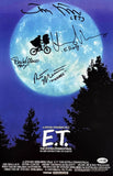 ET Cast (4) Signed 11x17 ET Photo Henry Thomas Matthew De Merritt & More JSA