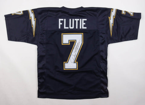 Doug Flutie Signed San Diego Chargers Jersey (JSA) 1998 Pro Bowl Quarterback