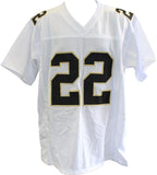 Mark Ingram II Autographed/Signed Pro Style Size XL White Jersey JSA 59370