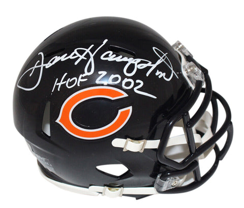 Dan Hampton Autographed/Signed Chicago Bears Mini Helmet Beckett 41030