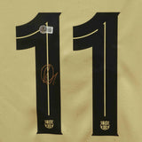 Raphinha Signed FC Barcelona Away Soccer Jersey #11 with Beckett COA