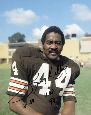 Leroy Kelly Autographed Signed 8x10 Photo Cleveland Browns "HOF 94" SKU #247491