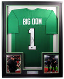 Big Dom DiSandro Philadelphia Eagles Autographed Jersey Framed Beckett 200181